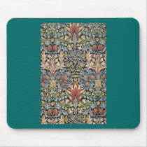 Snakeshead design by William Morris mousepads