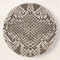 snakeskin, card, snake, retro, apple, incredible, design, imiation, object, unique, flag, funny, pattern, art, Coaster with custom graphic design