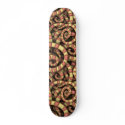 Snaky Spirals skateboard