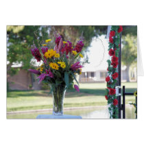 Snapdragons and yellow daisies cards