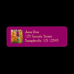 Snapdragons Return Address Label