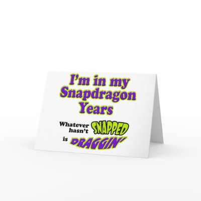 SnapdragonYears Greeting Cards by Jack_of_Arts
