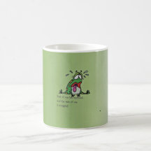 snapped frog icon mug