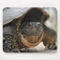 Snapping Turtle mousepads by HeyLookatThis Snapping Turtle mousepads