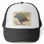 Snapping Turtle Wrinkled Old Age Wisdom Hat