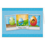 Snapshots of musical easter eggs greeting cards