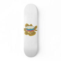 Snare drum and mallets percussion graphic skateboard decks