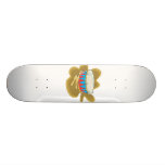 Snare drum and mallets percussion graphic skateboard decks