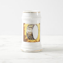 Snare Drum Coffee Stein or Mug