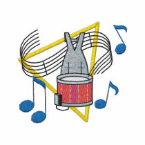 Snare Drum embroidered shirts by ZazzleEmbroidery Snare Drum embroidered shirts