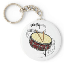 Snare Drum Keychain