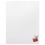 Snare Drum Red Letterhead
