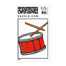 Snare Drum Red Stamp