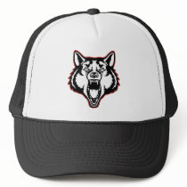 Snarling Wolf Mesh Hat