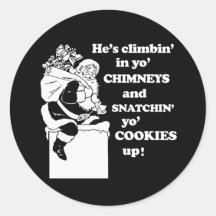 Snatchin' yo cookies up - sticker