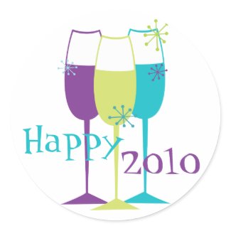 Snazzy Champagne sticker