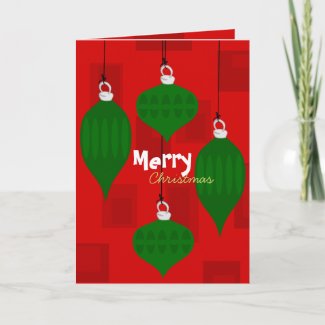 Snazzy Christmas Greeting Card