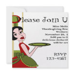 Snazzy Christmas Dinner Invitation