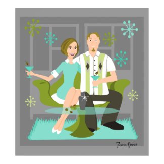 Snazzy Couple print