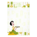 Snazzy Dinner Personalized Stationery