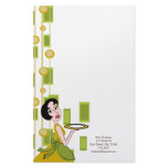 Snazzy Dinner Personalized Stationery