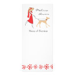 Snazzy Dog Walker Rack Cards
