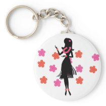 Snazzy Hula Dancer Keychains