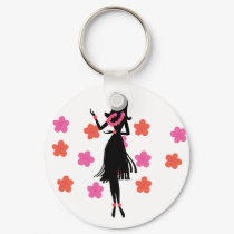 Snazzy Hula Dancer keychains