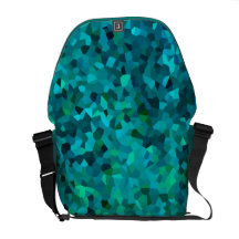Snazzy Messenger Bag Peacock Green