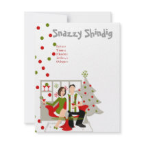 Snazzy Shindig Christmas invitations by trennea Snazzy Shindig Christmas invitations
