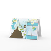 Snazzy Ski Lodge cards