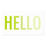 Snazzy Social Cards Business Card