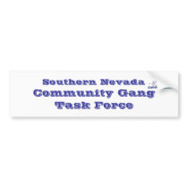 SNCGTLOGO, Southern Nevada, Community Gang Task... bumper stickers by sncgtf SNCGTLOGO, Southern Nevada, Community Gang Task... bumper stickers