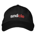 SND Cle hat, black embroidered hats