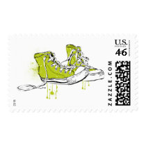 Sneaker Love - Green postage