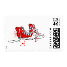 Sneaker Love - Red Postage