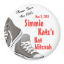 Sneakers Bar/Bat Mitzvah Round Magnet