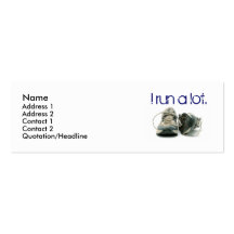 sneakers, Name, Address 1, Address 2, Contact 1... Business Cards