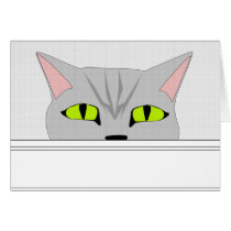 Sneaky Cat 2 Card
