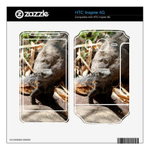 Sneaky Iguana Decals For HTC Inspire 4G