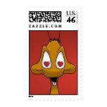 Sneaky in Love Stamp stamps
