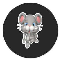 sneaky little mouse stickers by doonidesignsanimals sneaky little mouse stickers