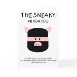 Sneaky Ninja Pig cards