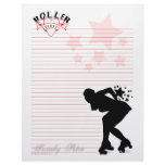 Sneaky Petite Silhouette Stationery Letterhead Design