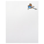 Sneaky player letterhead design