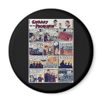 Sneaky Professor magnets by ww2posters Sneaky Professor magnets