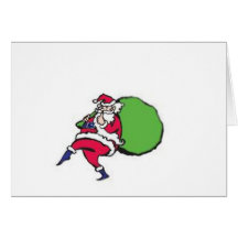 Sneaky Santa Card