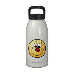 Sneaky Smiley Face Grumpey Reusable Water Bottles