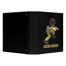 Sneaky Sneaky 3 Ring Binder
