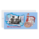 Sneaky Sneaky Santa, [Add Image] photo cards